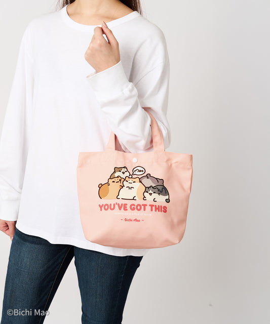 Bichi Mao Official Merch - Paw-sitively Pink Tote Bag ୨♡୧