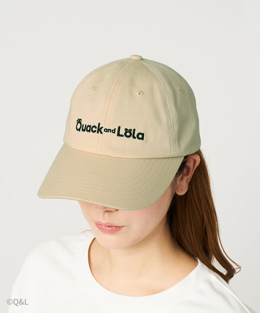 Quack & Lola Logo Adjustable Embroidered Cap