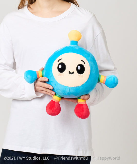 Hug Bug Plush Toy ♪ Happy World | Soft Stuffed Animal, Cute Character Plush