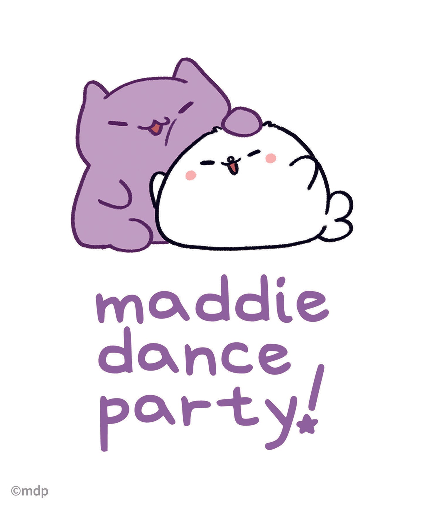 Maddiedanceparty/Tote bag