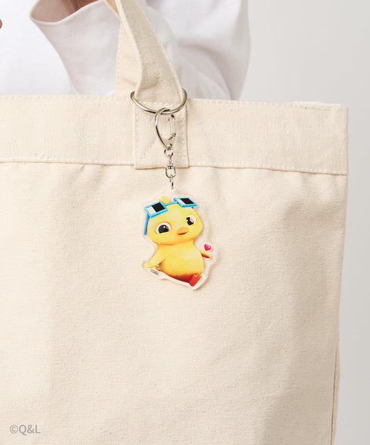 Quack and Lola Acrylic keychain Quack