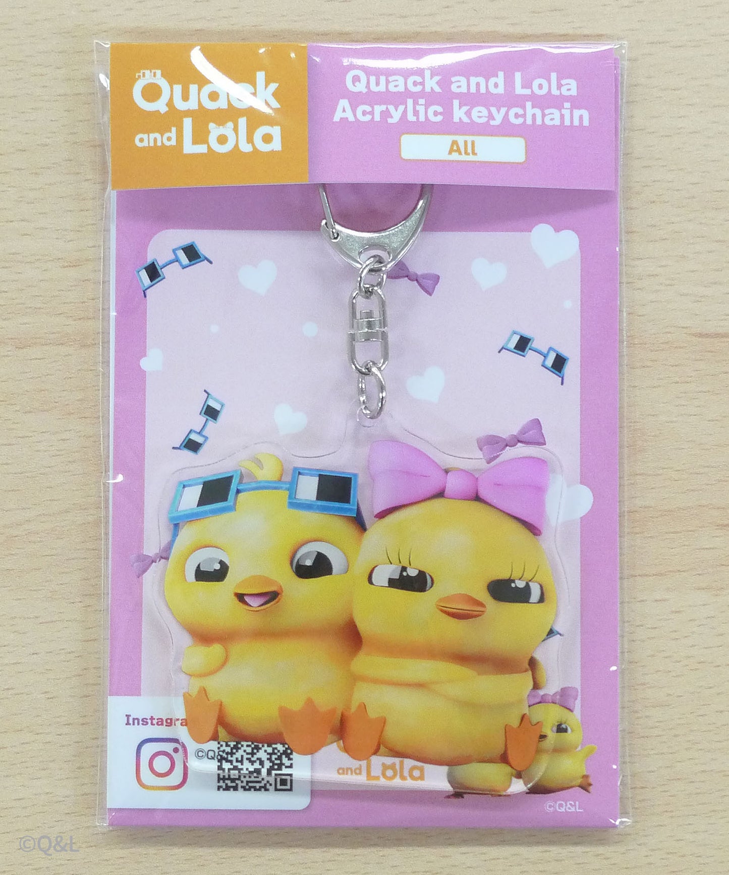 Quack and Lola Acrylic keychain ALL