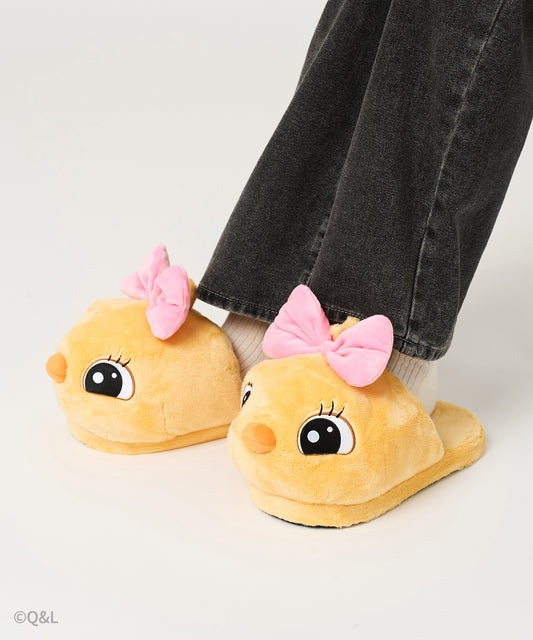 MeetQuack Lola Slippers â Cute Duck Character Indoor Slippers