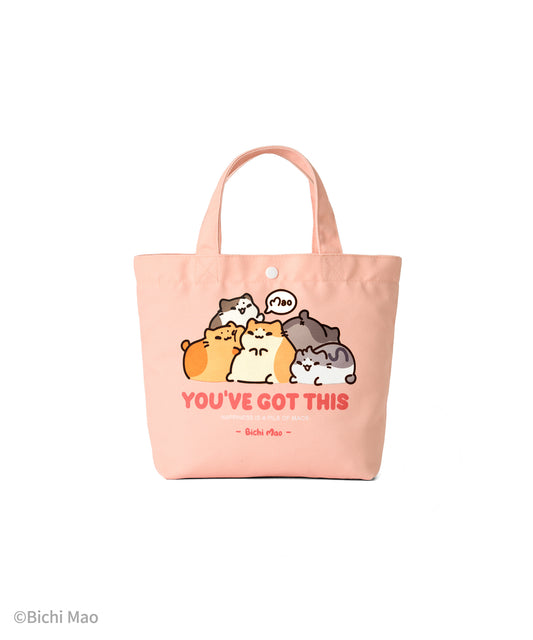 Bichi Mao Official Merch - Paw-sitively Pink Tote Bag ୨♡୧