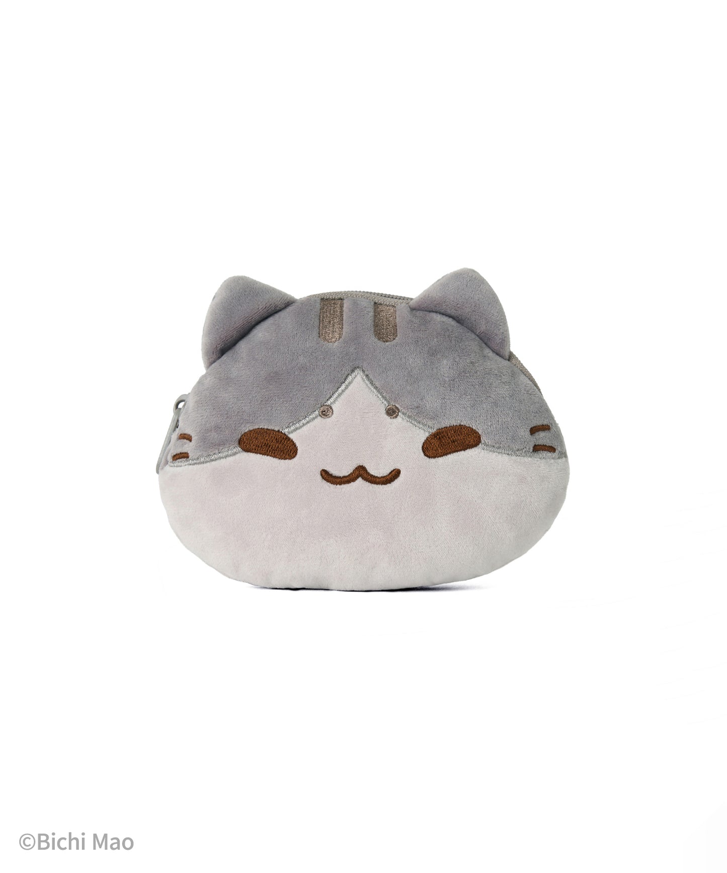 Bichi Mao Official Merch - Plush Zip Coin Purse - Boo ୨♡୧