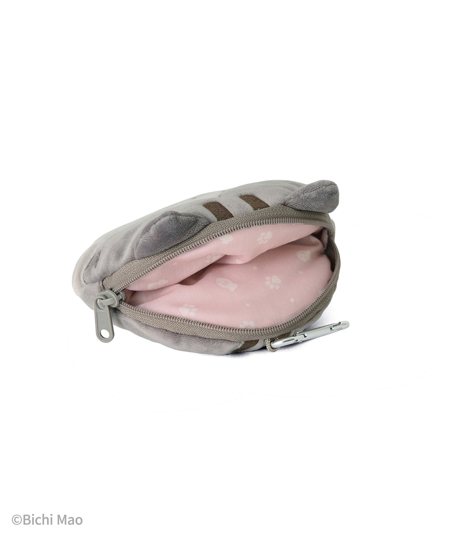 Bichi Mao Official Merch - Plush Zip Coin Purse - Boo ୨♡୧