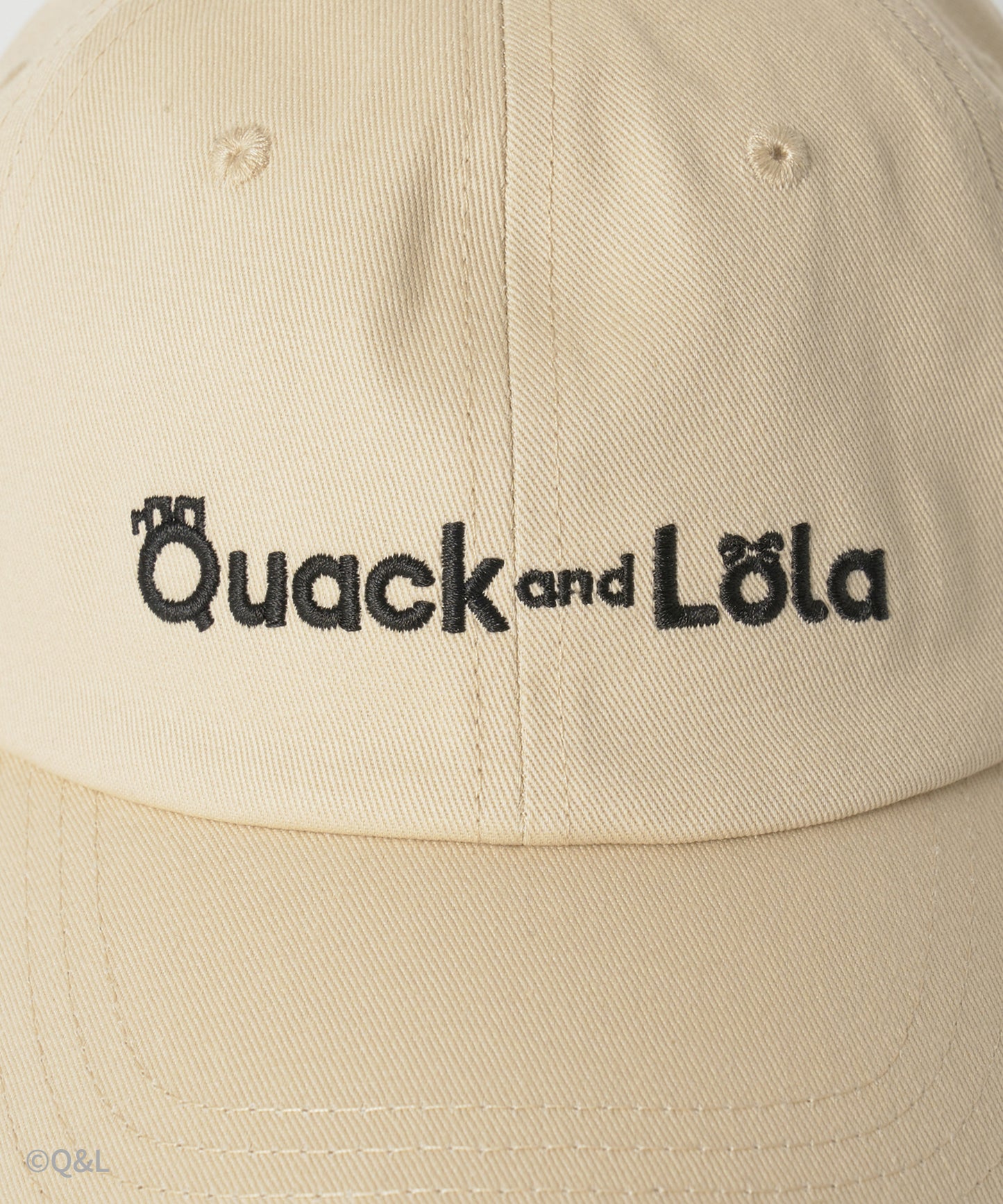 Quack & Lola Logo Adjustable Embroidered Cap
