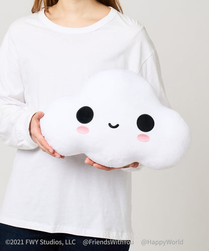Little Cloud Plush Toy ♪ Happy World | Soft Stuffed Animal, Cute Cloud Character