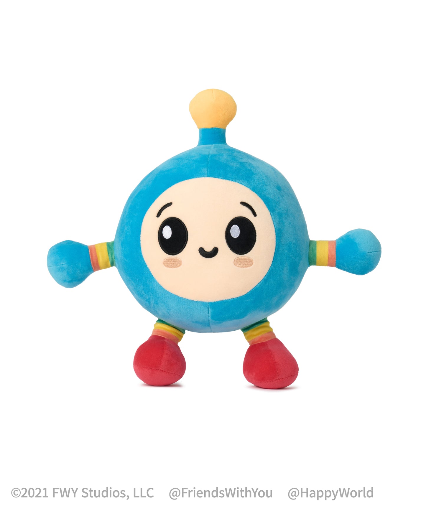 Hug Bug Plush Toy ♪ Happy World | Soft Stuffed Animal, Cute Character Plush