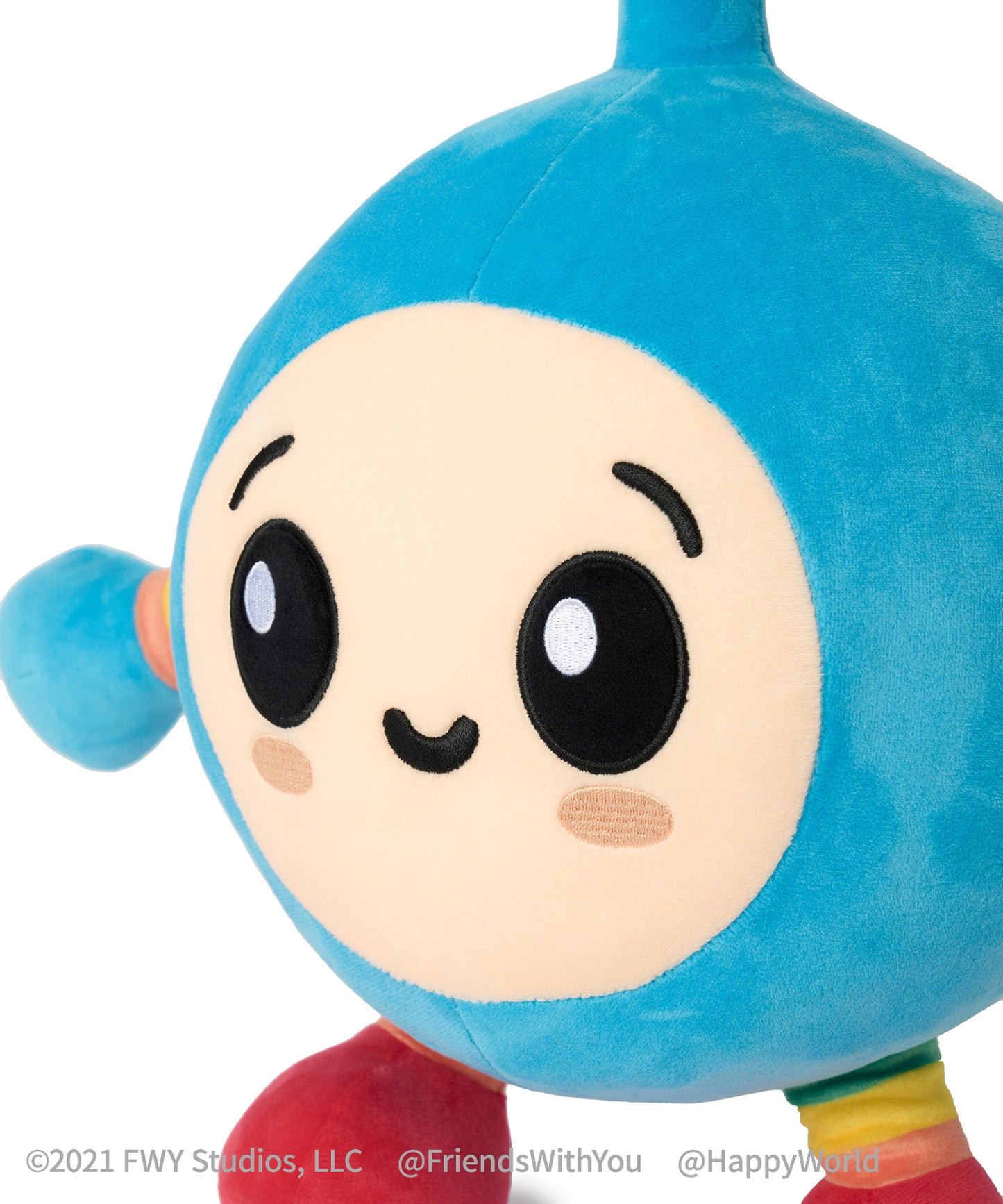 Hug Bug Plush Toy ♪ Happy World | Soft Stuffed Animal, Cute Character Plush