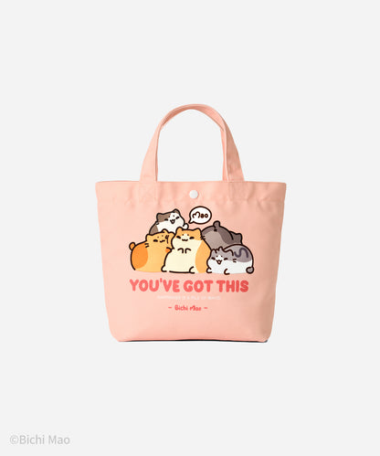 Bichi Mao Official Merch - Paw-sitively Pink Tote Bag ୨♡୧