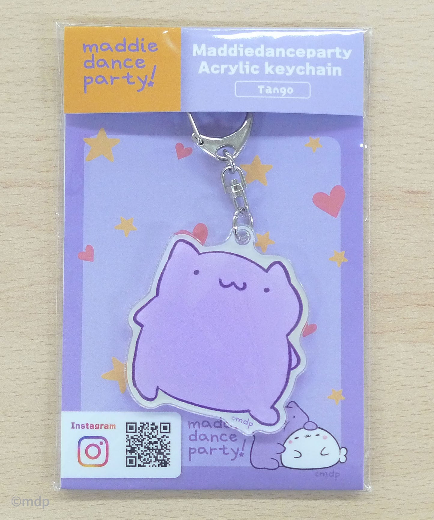 Maddiedanceparty Acrylic keychain Tango