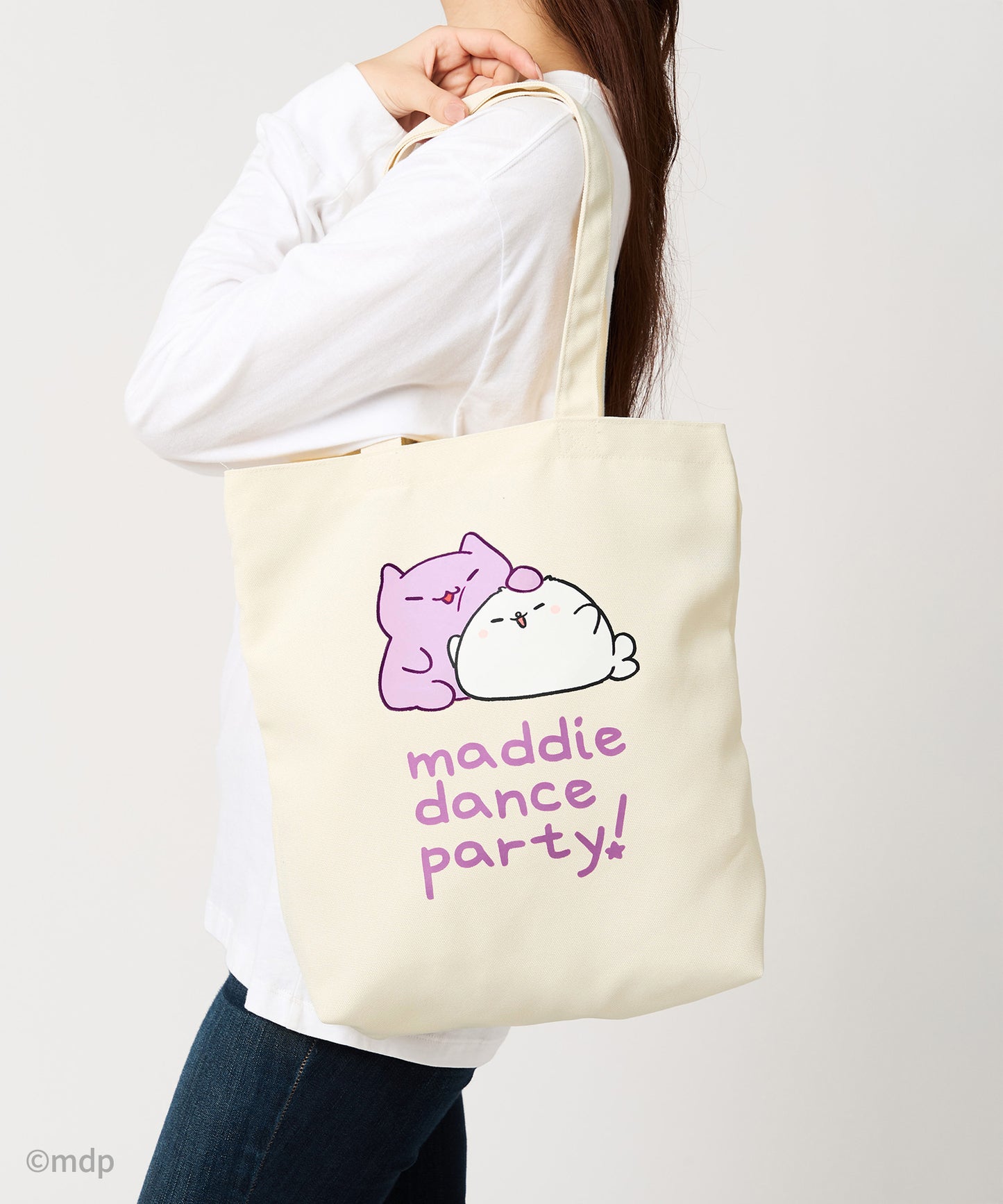 Maddiedanceparty/Tote bag
