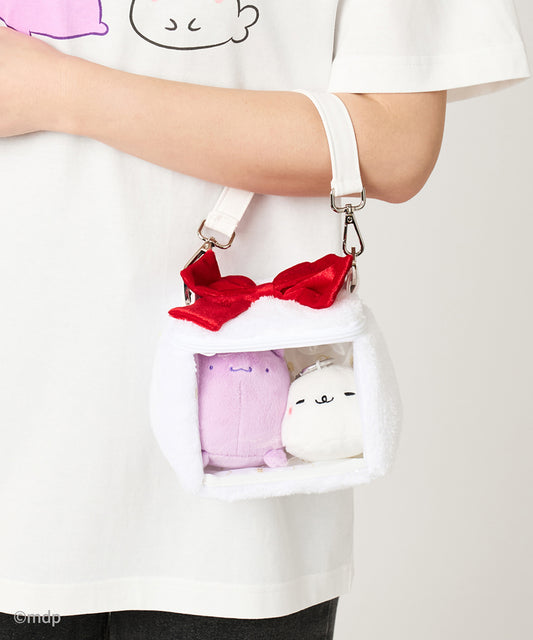 Tango & Cece Plush Vanity Bag – Cute Character Plush Pouch