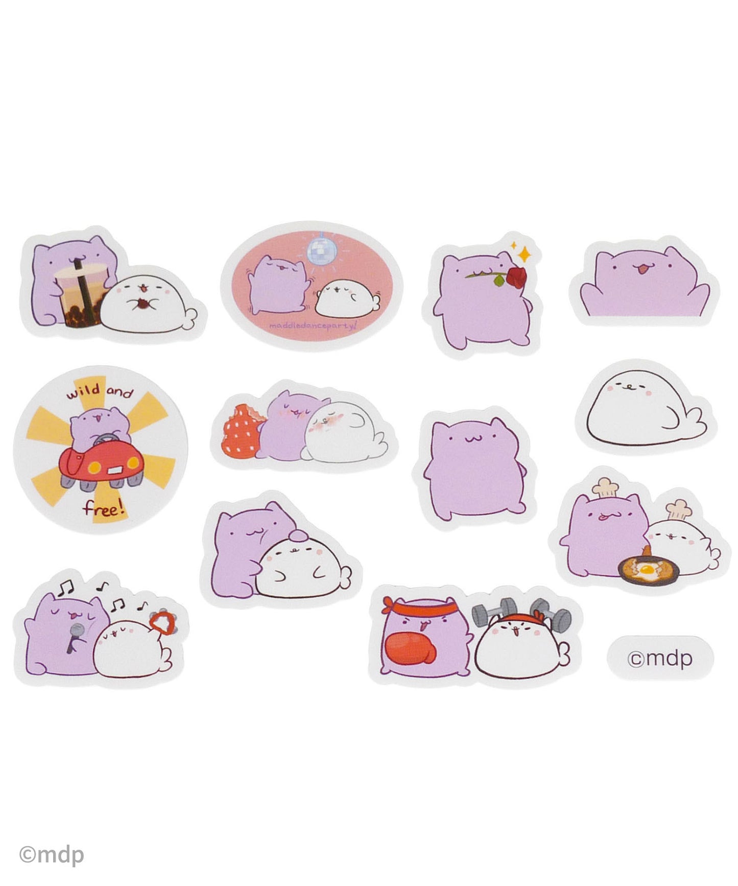 Maddiedanceparty Sticker set