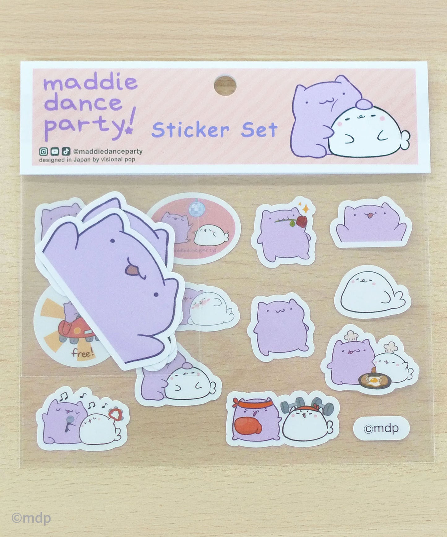 Maddiedanceparty Sticker set