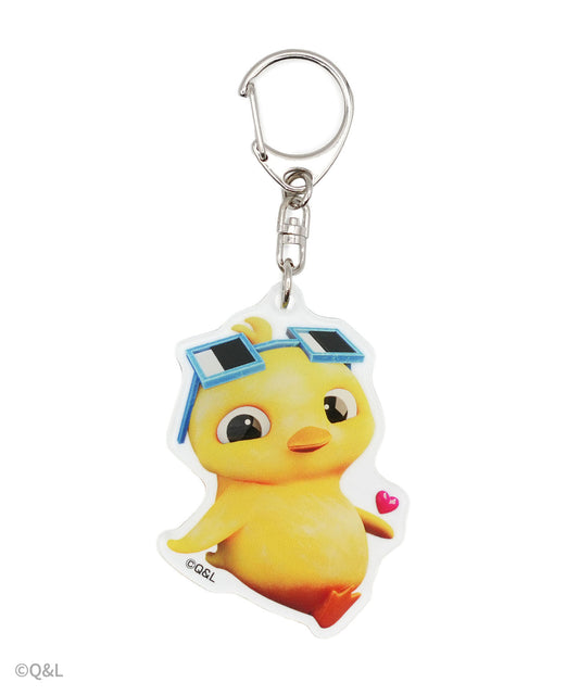 Quack and Lola  Acrylic keychain Quack
