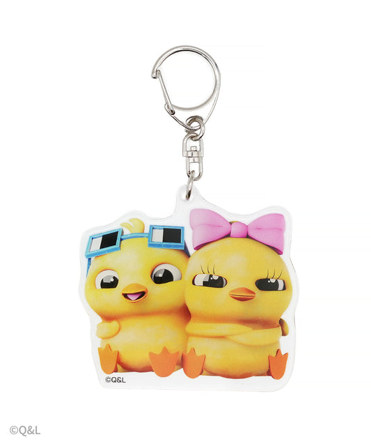 Quack and Lola  Acrylic keychain ALL