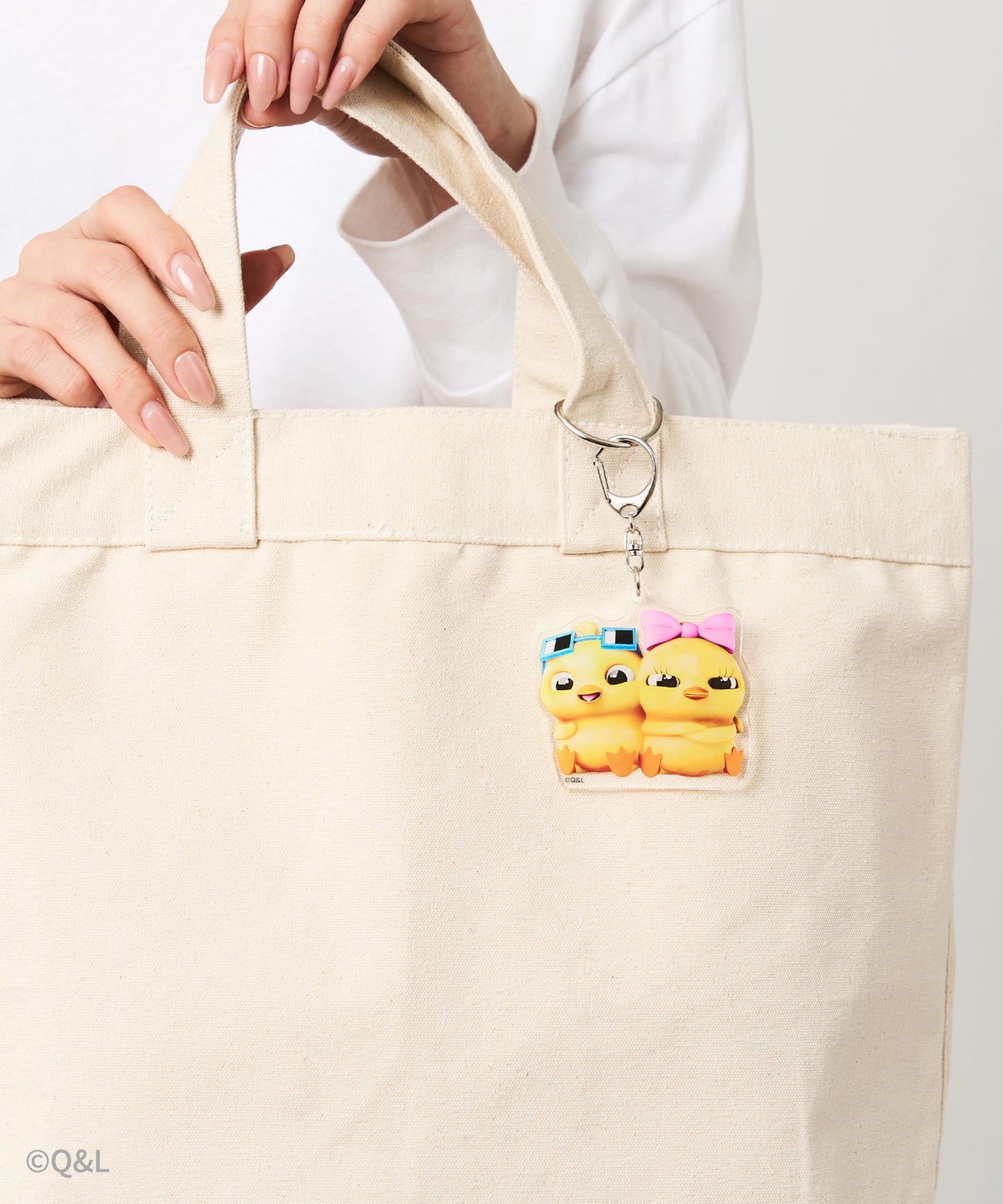 Quack and Lola  Acrylic keychain ALL