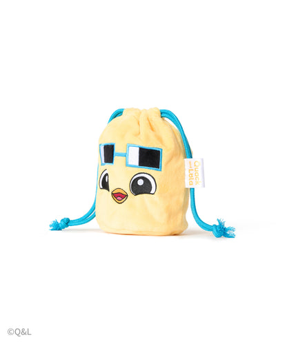 Quack and Lola Drawstring Pouch Quack