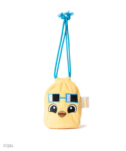 Quack and Lola Drawstring Pouch Quack