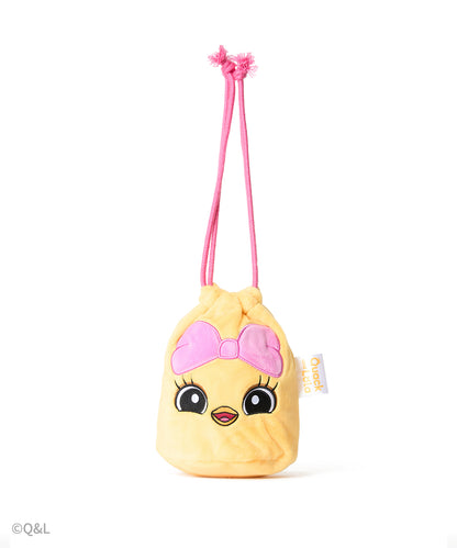 Quack and Lola Drawstring Pouch Lola
