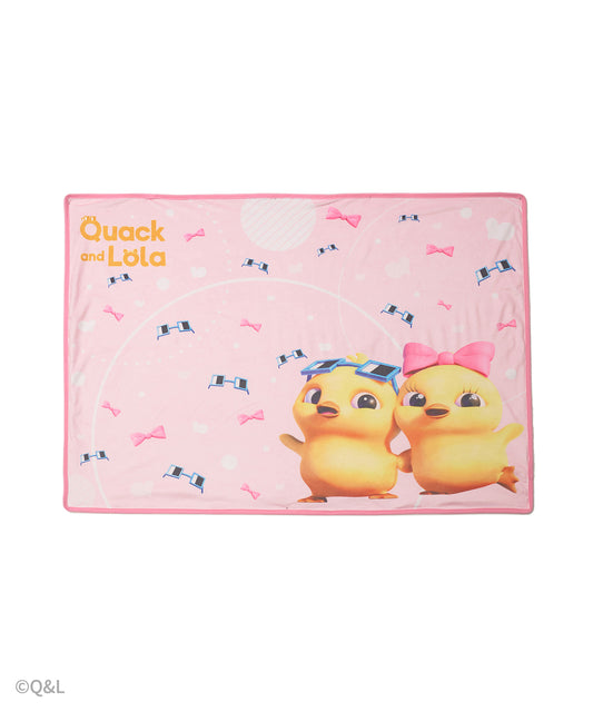 Quack & Lola Cozy Small Throw Blanket – Plush Lap Blanket for Sofa & Travel