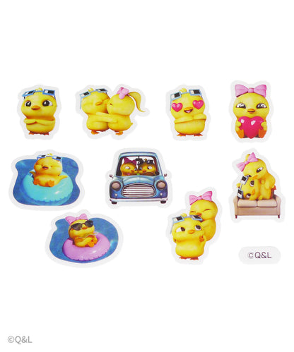 Quack and Lola Sticker set