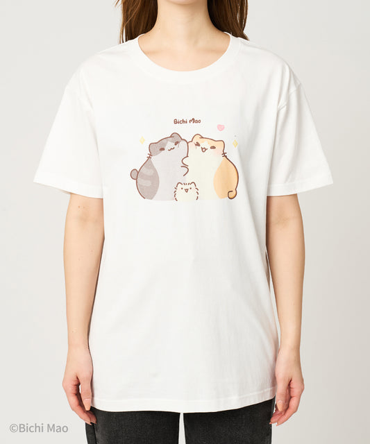 Mao Kawaii Cat T-Shirt – Cute Graphic Anime Tee