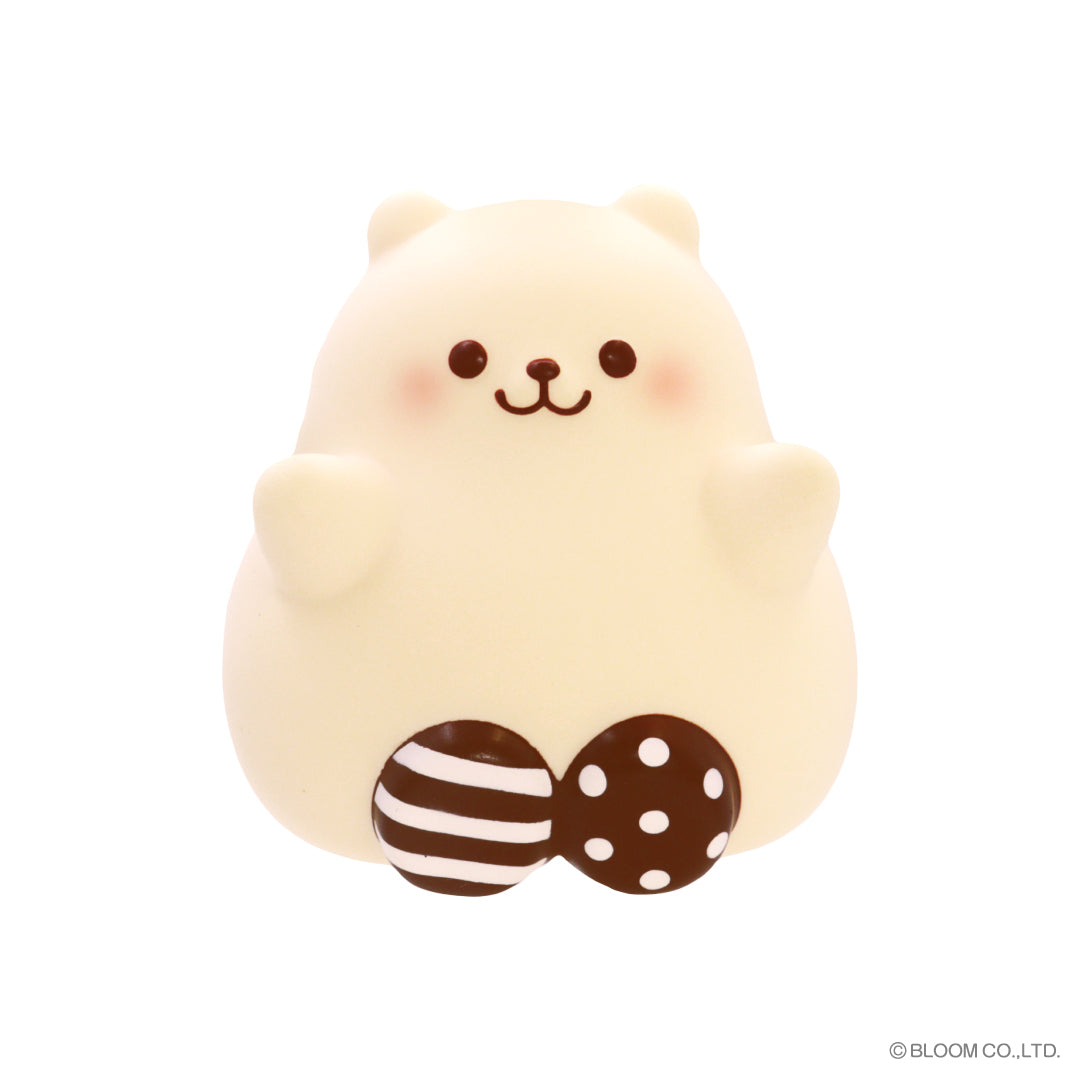 Marshmallow Bear Marmo – Chocolate, front view
