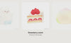 Scented squishies: strawberry, peach, bread, honey, marshmallow