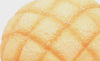 Close-up of a melon bread squishy crust